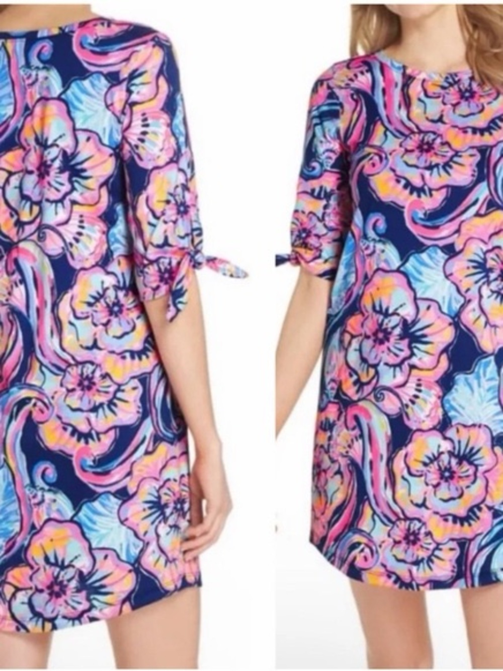 Lilly Pulitzer Preston Nauti Navy Boho Bateau